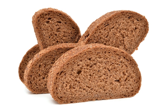 Geschnittenes Brot auf einer weißen Oberfläche