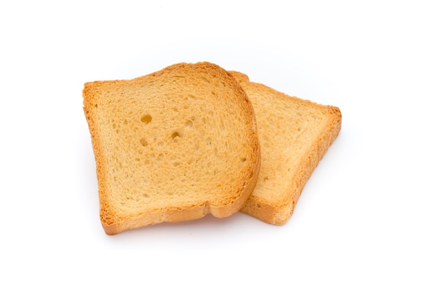 Geschnittenes Toastbrot isoliert