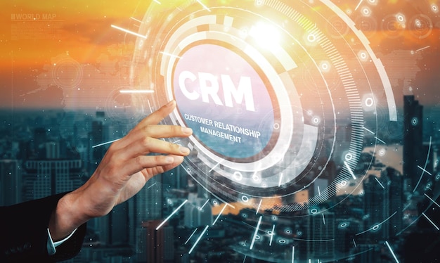 Gestão da relação com o cliente (CRM) para sistemas de marketing de vendas de empresas