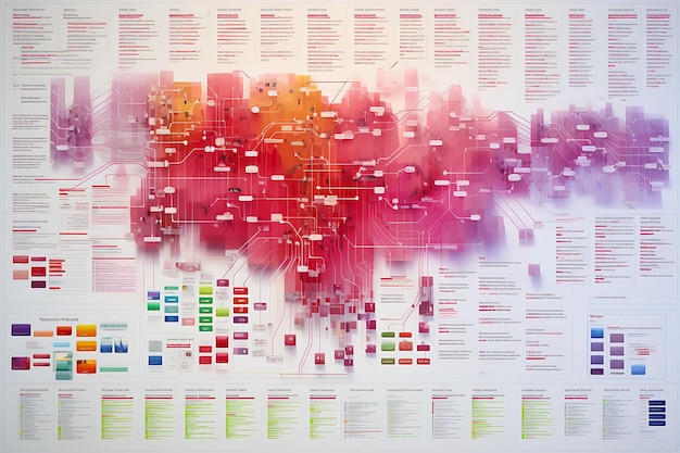 Una gestión de comentarios de los clientes visualizó un cartel que ilustra cómo la inteligencia artificial recopila