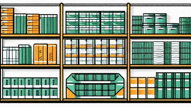 Foto gestión racionalizada de las existencias para una eficiencia óptima