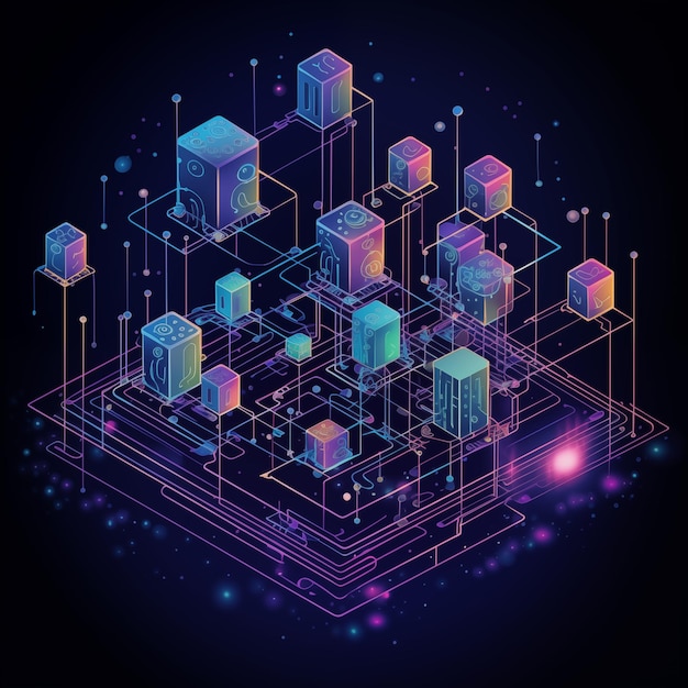 Gestión de la red de datos isométrica con el dispositivo de servidores de redes empresariales por generativa Ai