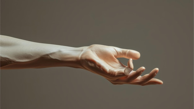 Foto gesto de la mano lleno de poses únicas y vibración de comunicación no verbal para referencia