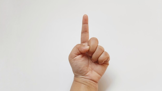 Gestos de expresión de la mano humana garabateo Lenguaje de comunicación posturas aisladas sobre fondo blanco