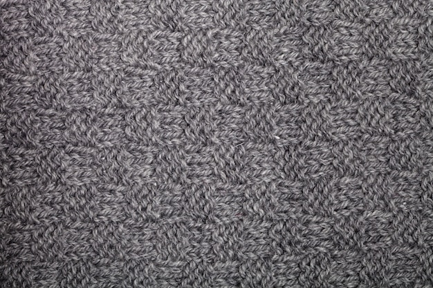 Gestrickte graue Schalbeschaffenheit