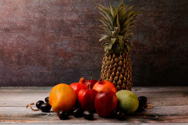 Gesunde frische Obstsorten