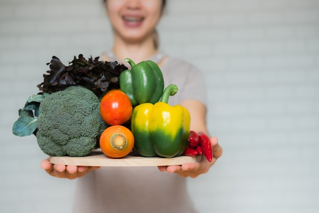 gesunde Pflege Obst und Gemüse