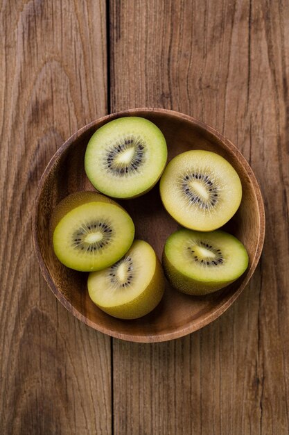 gesunde und frische köstliche obst gold kiwi