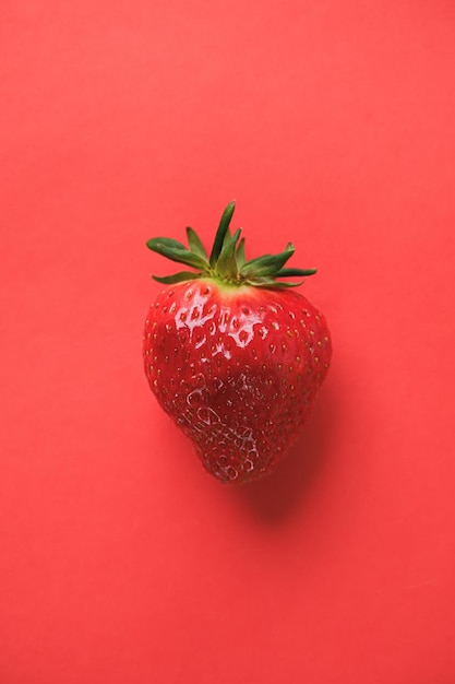 Gesunde und frische leckere Fruchterdbeere