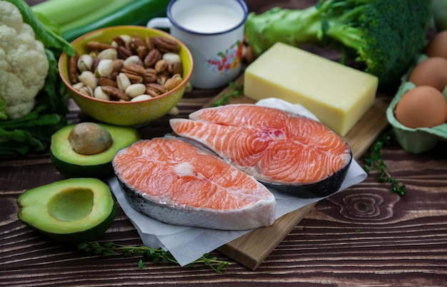 Gesundes ausgewogenes Essen