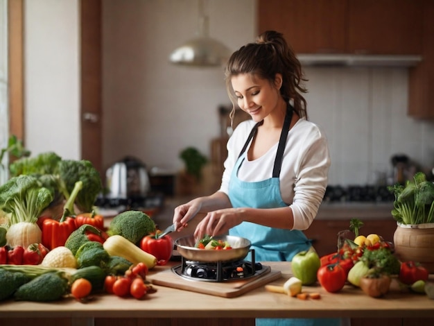 Gesundes Essen kochen