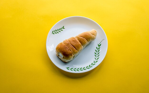 gesundes Luch Backwaren-Sahnebrot in Kathmandu, Nepal.