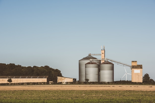 Getreidesilos für die Landwirtschaft