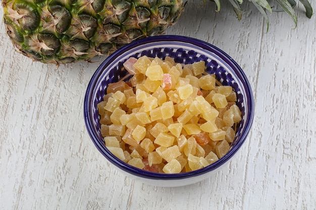 Getrocknete Ananas