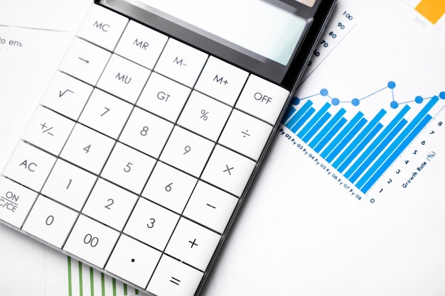 Gewinnbalkendiagramm, Stift und Taschenrechner