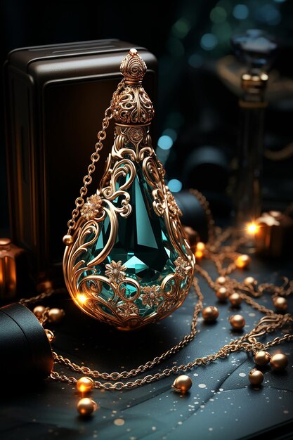 Foto gewinner des jewelry packaging design award, ausgezeichnete high-end-styling-produktfotografie