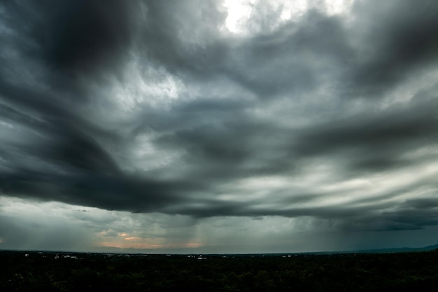 Gewitterregen Himmel Regenwolken