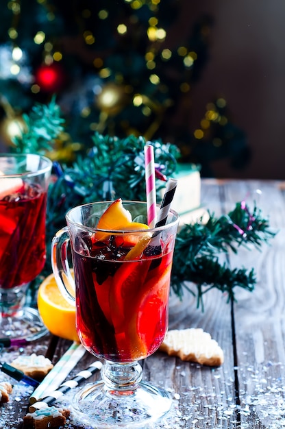 Gewürze und Glühwein