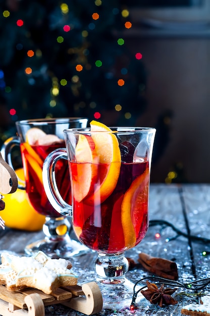 Gewürze und Glühwein