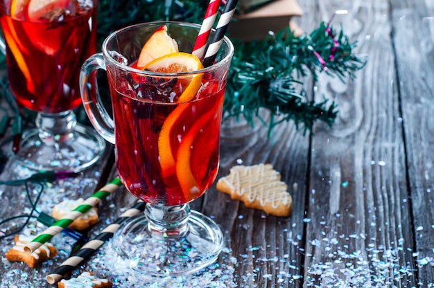 Gewürze und Glühwein