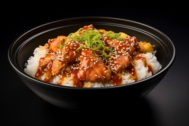 Gewürzter Lachs Donburi Delight