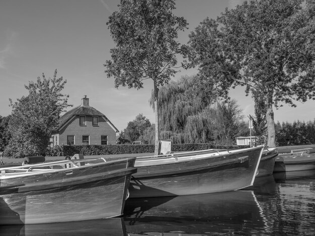 Giethoorn en los Países Bajos