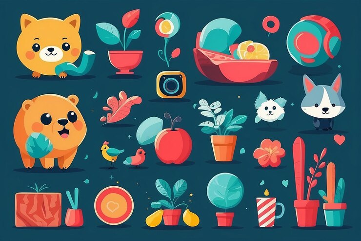 Foto gifs animados vectoriales