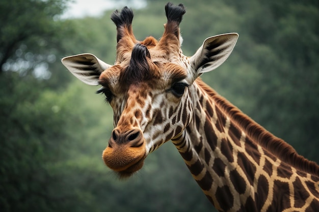 Girafa Grace A mais alta beleza da savana