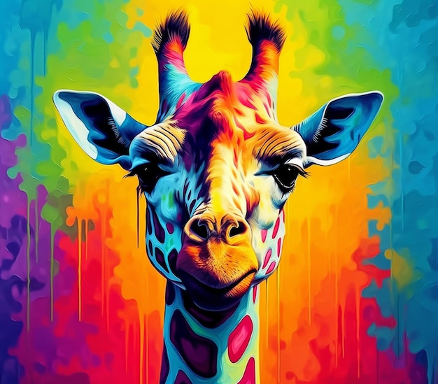 Giraffe Galore Vektorillustrationen und Cartoons mit der majestätischen Giraffe