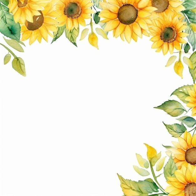 Girasol arte vectorial