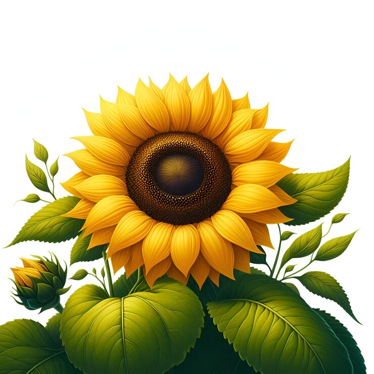 girasol con la palabra sol en él imagen de fondo