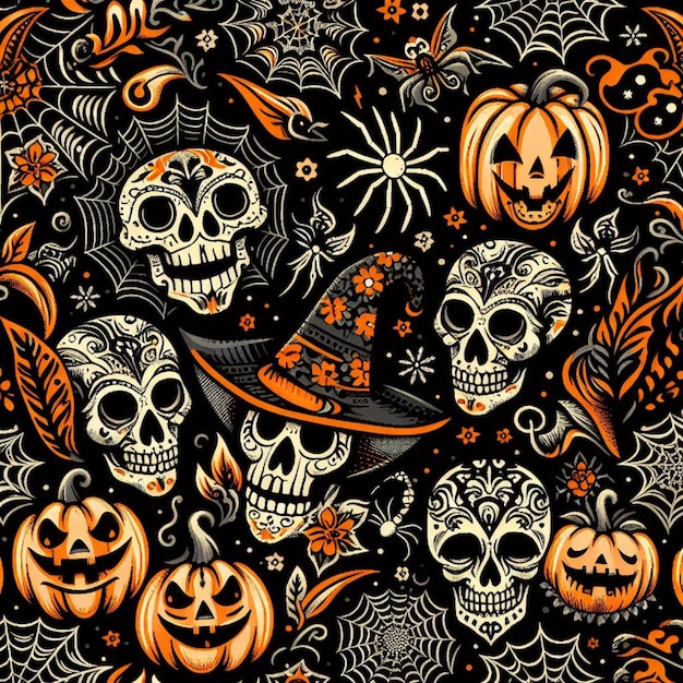 Un giro cultural en Halloween con diseños de batik