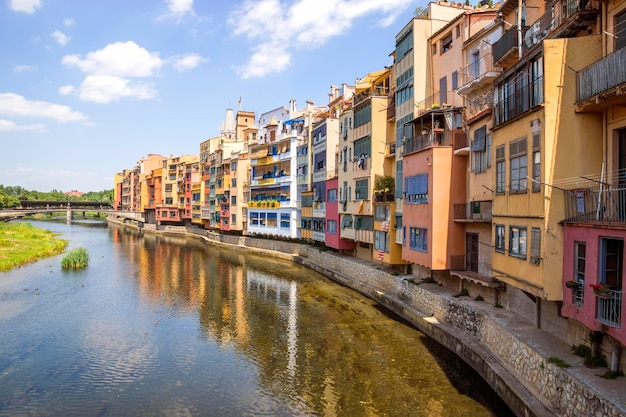 Girona Casas de colores