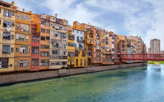 Girona Casas de colores