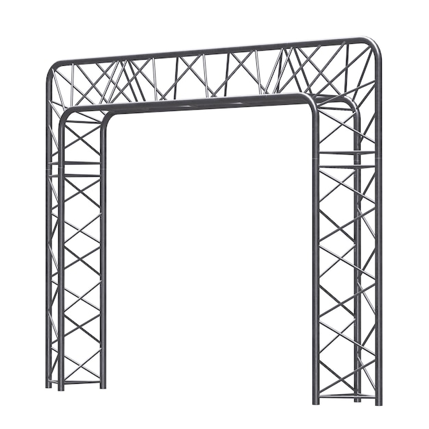 Gitterelement mit metallischem Truss