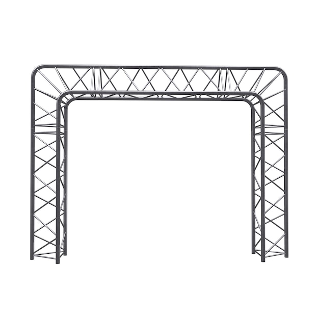Gitterelement mit metallischem Truss