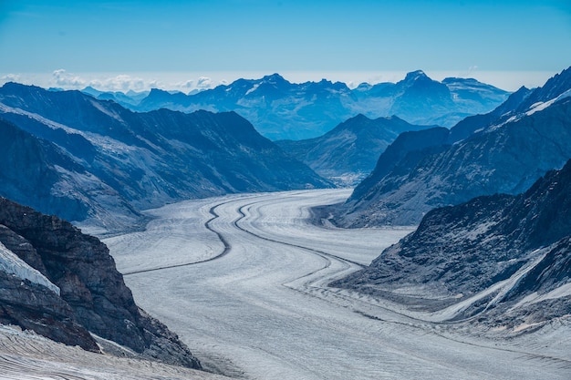 Glaciar Aletsch en Jungfraujoch