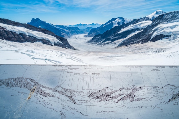 Glaciar Aletsch en Jungfraujoch