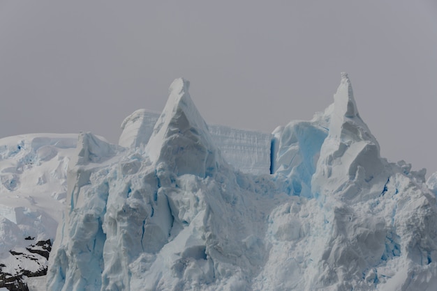 Glaciar en la Antártida