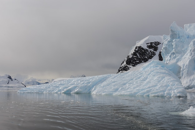 Glaciar en la Antártida