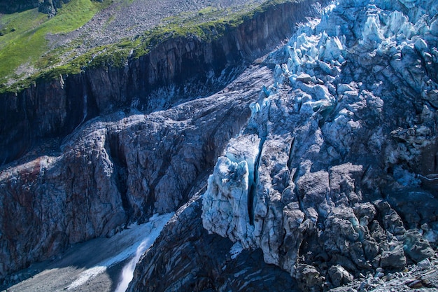 Glaciar de argentierechamonixhaute savoiefrance