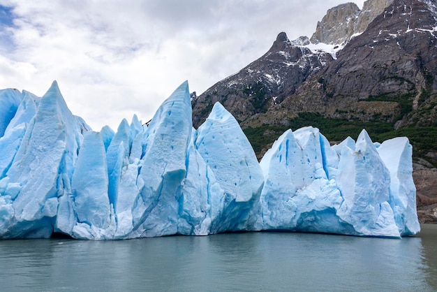 Glaciar Grey Parque Nacional Torres Del Paine Patagonia Chile