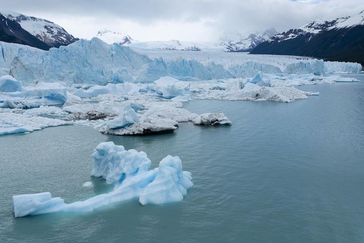 Foto glaciar iceberg hielo argentina patagonia