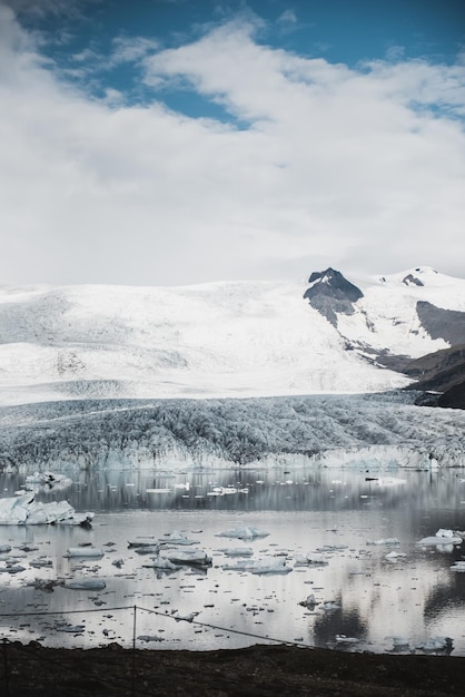 glaciar en islandia