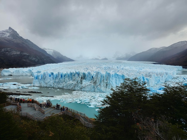 Glaciar Perito Moreno en Argentina