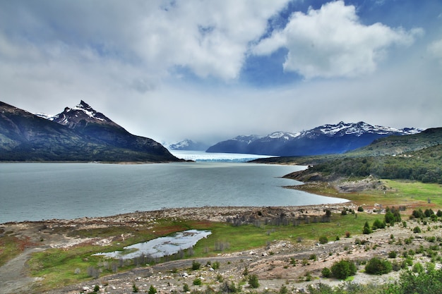 Glaciar Perito Moreno cerca de El Calafate, Patagonia, Argentina