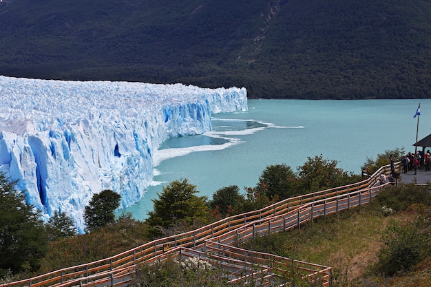 Glaciar Perito Moreno cerca de El Calafate, Patagonia, Argentina