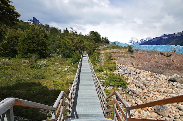 Glaciar Perito Moreno cerca de El Calafate en la Patagonia Argentina