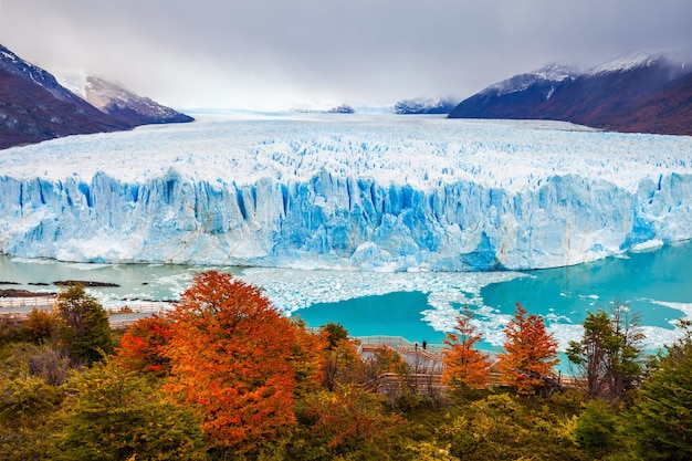 El glaciar perito moreno