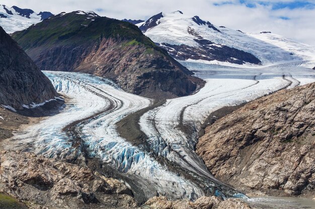 Glaciar de salmón